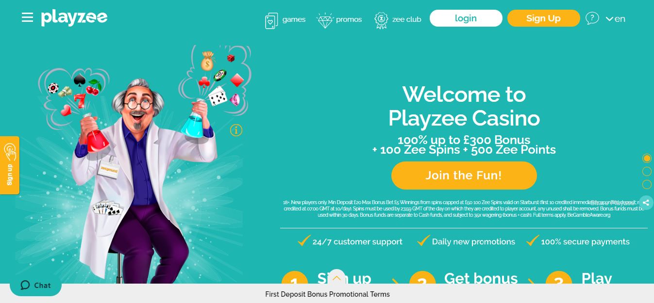 Playzee Casino Review